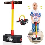 Toyzey Outdoor Spielzeug ab 3 4 5 6 7 8 9 10 11 12 Jahre,Spielzeug ab 3-8 Jahre Junge Kinderspiele ab 8-12 Jahre Pogo Stick Geschenk Junge 3-12 Jahre Geschenke für Mädchen Hüpfpferd Spielzeug