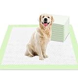SNKLUV 61 x 61 cm Welpen-Unterlagen, 40 Stück, Einweg-Hundetrainingspads, super saugfähig und auslaufsicher, Haustier-Töpfchenunterlagen für Hunde, Katzen, Kaninchen, Innen- und Außenbereich