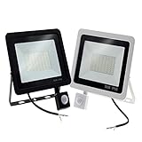 VDLLQYN, Flutlichter for den Außenbereich, Bewegungsmelder, Flutlichter, Strahler, Flutlichter, Garten, Straßenwand, Außenbeleuchtung, Größe: 50 W Lampe ，Solarleuchten für den Außenbereich(Cool White,