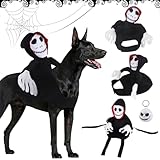 MACULPER Halloween Hundekostüm Kostüm Hund Halloween Hunde Kostüm Hunde Hundekostüm Groß Dog Costume