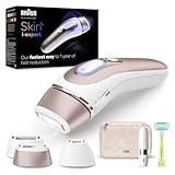 Braun Smart IPL 7 Skin i·expert, Gratis App, Haarentfernungsgerät Damen, 3 Aufsätze, sichtbare Haarentfernung, Designed In Germany, Gesichtshaarentferner, Alternative zu Laser Haarentfernung, PL7249