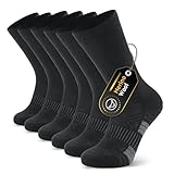 Ruixue Merino Wandersocken Herren & Damen, Outdoor Socken Trekkingsocken, Merinowolle Sportsocken Laufsocken Sneakersocken für Herren, Damen & Kinder[3 Paar]