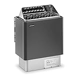 Uniprodo UNI_SAUNA_G8.0KW Saunaofen 8 kW 30 bis 110 °C Überhitzungsschutz Thermostat Saunaheizung elektrisch