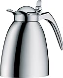 alfi Isolierkanne Hotel Vakuum für heiße und kalte Getränke, 4 l, Edelstahl .4 Liter edelstahl