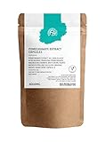 Fitness Health Granatapfel Extrakt Kapseln 4000mg (120 Kapseln) - Granatapfel Früchte Extrakt Nahrungsergänzungsmittel - Unterstützt gesunde Haut und Stoffwechsel - GMO frei - Vegetarisch - Glutenfrei