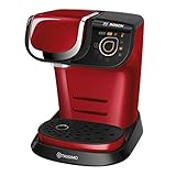 Bosch Hausgeräte TAS6003 Tassimo My Way Kapselmaschine (1500 Watt, über 40 Getränke, vollautomatisch, individuelle Getränkeherstellung, Behälter 1,3 L) rot