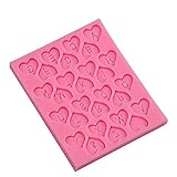 BRRNOO Silikonform, Kerzenform, Leckerliform für Hunde, Silikon. Mit Einem Temperaturbereich von -40 °C Bis 230 °C. Ca. 12 X 0,6 X 9,5 Cm / 4,72 0,23 3,74 Zoll Zur Herstellung von Seife, Fondant, Eis