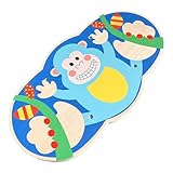 Balance Board Kids | Wooden Rocking Board | Sensory Balance Toy | Wobble Exercise Board, Rocking Balances Toy, Balance Stability Boards, Educational Activity Boards, Wobble Stability Boards