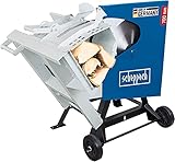 Scheppach Wippkreissäge Brennholzsäge HS720 Wippsäge mit Schutzvorrichtung | 230V Anschluss | 3000W Leistung | Sägeblatt Ø 700mm | Schnitthöhe 60-240mm | Scheitholz 370 x 240mm | Wendeschnitt 250 mm