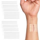 40 Stück Klammerpflaster Strips,Wundverschlussstreifen Selbstklebende Bandagen,Medizinische Wundnahtstreifen, für Erstehilfekit, Outdoor unterwegs,kleine Schnitte & Wunden (6x100mm*40)