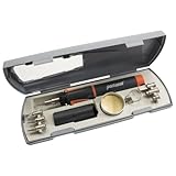 WETEC Gaslötkolben Pro Piezo 75 'Profi Set' (ProPiezo) Laufzeit: ca. 90 min/Leistung: 15-75 W/Aufheizzeit: ca. 30 Sek./EGB/ESD-Version: Ja