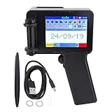 Ejoyous Tragbarer Tintenstrahldrucker Handdrucker mobiler Drucker mit 4.3 Zoll HD Touchscreen intelligente 4-Kern-CPU Typ-C Schnellladung für QR-Code Barcode Etiketten