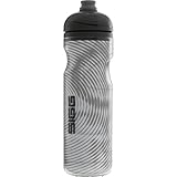 SIGG - Fahrrad Trinkflasche - Pulsar Therm Snow - Isoliert - Quetschbar - Spülmaschinenfest - Federleicht - Auslaufsicher - BPA-frei - Outdoor Sport & Fahrrad Zubehör - Hellgrau - 0,65L
