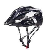 Kingke Leichter Fahrradhelm für Herren, verstellbare Kopfbedeckung, Fahrradhelm für 58–61 cm Kopfumfang, Radfahrer, Fahrer belüftet