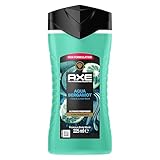 AXE - Duschgel – Kollektion Prestige – Aqua Bergamot – 12 Stunden Frische – Duft Bergamotte, Salbei und Wacholder – feuchtigkeitsspendende Wirkstoffe 100% pflanzlichen Ursprungs – 1 x 225 ml