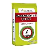 eGraden Sport-Rasen Samen 25 kg – Strapazierfähige & schnell keimende Rasenmischung – Perfekt für Spielflächen & Gärten – 1000m²