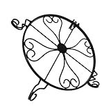 LOORGVEL Metall Pflanzenständer Blumeneisen Blumentopf Regal Robust Kreativer Blumentopfhalter für Balkon Wohnzimmer Terrasse Gartendeko