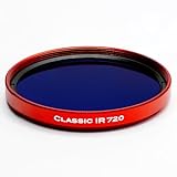 TruColor Classic IR 720, Infrarotfilter, 720 nm IR-Pass für konvertierte Vollspektrum-Kameras, kontrastreiche Farb- und Schwarz-Weiß-IR-Fotografie, ideal für Landschaften und kreative Effekte (58 mm)
