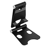 GRADENEVE Faltbarer Desktop Tablet Halter Und Handyhalterung Tragbare Telefonhalterung Für Mobiltelefon Und Tablet Kompatibel Mit