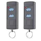 HERBYD 2 Stück Garagentor Handsender für Hörmann HSE2-868, HSM4-868, HS4-868, Kompatibel mit Hörmann Garagentoröffner Blue Buttons 868.3MHz Garage Fernbedienung Handsender