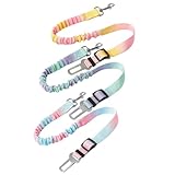 3 Stück Hundesitzgurt Verstellbarer Hundegurt Gummibänder Bungees Puffer Haustier Reisegurt Für Sicheres Reisen Mit Haustieren