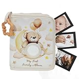 Fotoalbum - Multifunktionales Bilderalbum Weiches motiv, Tragbares Album Mit Sternhaken | Für Kinderwagen Zuhause Fotos Sammeln Erinnerungen Geschenk Junge Mädchen