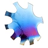 Beaupretty Edelstahl Nagelschablone Nail Art Plate für Frauen und Mädchen Langlebige Nagelkunst Vorlage Leichtes Maniküre Tool für Zuhause und Salon Praktisches Nagelset Zubehör