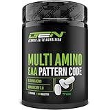 Multi Amino-EAA Pattern Code - 500 Tabletten mit je 1000 mg - Human Code Formel - Alle 8 essentielle Aminosäuren - Aus pflanzlicher Fermentation - Hochdosiert - Vegan