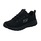 Skechers Damen Graceful Get Connected Sneaker,Black, 39 EU