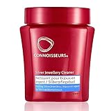 Connoisseurs Schmuckreiniger | Silber Reiniger für Schmuck aus Sterlingsilber | 250ml Schmuck Reinigung für Halsketten & Ringe | Poliert & Schützt