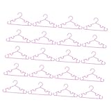 SAFIGLE 20 Stück Kleiderbügel Kunststoff rutschfest Beidseitig Trocken und Nass Verwendbar Bunte Kleideraufhänger für Jungen und Mädchen Praktische Garderobenbügel