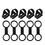 PENIKOKO 5 Sets Silikon Schnorchelhalter Form Clips und Automatischen Schnorchelclip Flexible Befestigung für Taucherbrillen und Schnorchel Strapazierfähiges Zubehör für Schnorchel