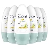 DOVE Deo Roll-on Women 'Go Fresh - Pear & Aloe Vera' - 6er Pack (6 x 50 ml)