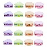 Alipis 36 Stück Teiliges Bleistiftspitzer für Kreativer Keks design Manueller Anspitzer als Schulpreise Geburtstags mitgebsel und Praktische Schreibwaren für Grundschüler