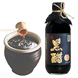 Traditioneller Chinesischer Schwarzer Reisessig, 5 Jahre Gereift, Shanxi-Essig, 500 Ml (16,9 Fl Oz), Rein Natürlich Fermentiertes Würzmittel für Salate, Suppen und Marinaden