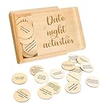 Date-Nacht-Spiele für Erwachsene, lustiges Datum, 52 Paare, Nachtaktivitäten – romantische Date-Ideen-Box, Hochzeits-Andenken, Hochzeitsdatum, Nachtbox für Jubiläen, Paare