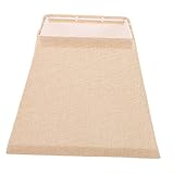 SEWOART Lampenschirm Rattan Blitzlicht Leinen Monitor Weidenschirm schlafzimmer beleuchtung tischlampe genschenkideen tischläuchten einfache Lichtabdeckung Lampenversorgung Metall Orange