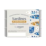 by Amazon MSC Sardinen In Sonnenblumenöl, 3x125g