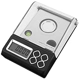 GALPADA Hochpräzise Digitale Milligrammwaage 30g/0001g mit Hochempfindlicher Waagschale Kompakt Tragbar für Laboranalysen und Kaffeewiegen