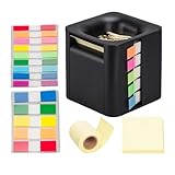 Box-4-in-1 Mordwürfel, Haftnotizen, Notizzettel-Halter, Memo-Halter für Notfälle, Popup-Zettel-Spender, Notizblock-Organizer