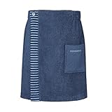 Schiesser Saunakilt Rom Herren - 46-54 - Dunkelblau