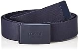 Levi's Tonal Batwing Web Gürtel Herren, Marineblau, One size