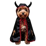 Hunde-Halloween-Kostüme, Cosplay-Design, 50 cm, Katzen-Cosplay-Umhang, Welpenkostüm-Zubehör, Verstellbar Und Einfach Zu Tragen, Für Partys Und Familienveranstaltungen
