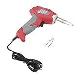 HISUEKIG 180W Lötpistole, Handlötkolben Kit mit Lötspitzen LED Licht, Komfortablem und Rutschfestem Griff, Steuerschalter und Kühllochdesign, zum Schweißen von Mobiltelefonen Chips