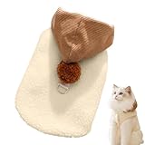 Winter-Hundejacke mit Kapuze, Cozy Pet Apparel, Hundemantel für kaltes Wetter, Kitten Winter, Zubehör, Fleece, Hundepullover, mit Kapuze, süßes Katzenwinter-Outfit