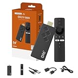 Smart TV Stick, Android 13, kompatibel mit Chromecast, WiFi, HDMI, H.264, HEVC H.265, Bluetooth, Netflix, Youtube, mit Sprachfernbedienung, H313 Quad-Core, 4K Ultra HD (2 + 16 GB + Sprachsteuerung)