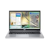 Aspire 3 A315-24P-R8DK Ryzen 5 7520U 2.8GHz 8GB/512 15.6in FHD RadGraphics WiFi 5 BT 5.3 W11H64 Clamshell Silver