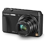 Panasonic DMC-TZ56EG-K Travellerzoom Kompaktkamera (16 Megapixel, 20-fach opt. Zoom, 7,6 cm (3 Zoll) LCD-Display, Full HD, WiFi, USB 2.0) schwarz