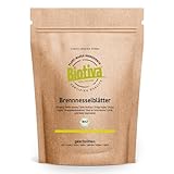 Bio Brennnesselblätter Tee 250g - Brennnesseltee - lose Brennesselblätter - Abgefüllt und kontrolliert in Deutschland - Biotiva