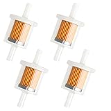 Benzinfilter, Kraftstofffilter Benzinfilter 8mm 4er Set Universal Benzinfilter Motorrad Rasenmäher Benzinfilter Moped Roller